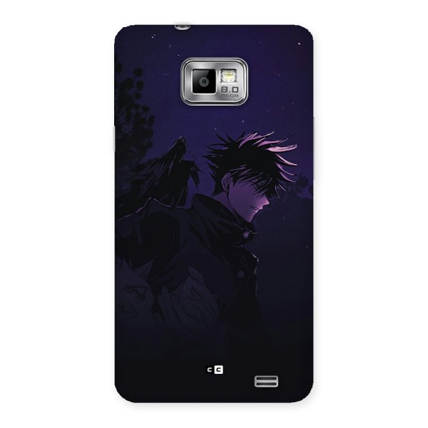 Fushiguro Demon Crows Back Case for Galaxy S2