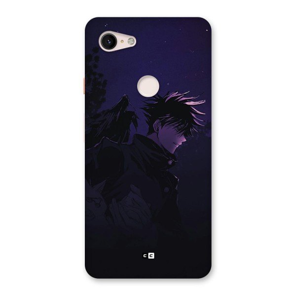 Fushiguro Demon Crows Back Case for Google Pixel 3 XL