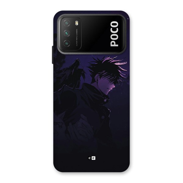 Fushiguro Demon Crows Back Case for Poco M3