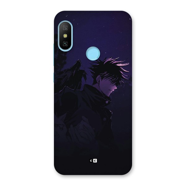 Fushiguro Demon Crows Back Case for Redmi 6 Pro