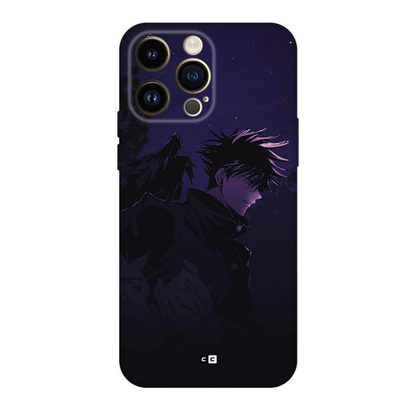 Fushiguro Demon Crows Back Case for iPhone 14 Pro Max