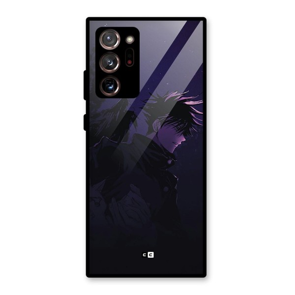 Fushiguro Demon Crows Glass Back Case for Galaxy Note 20 Ultra 5G