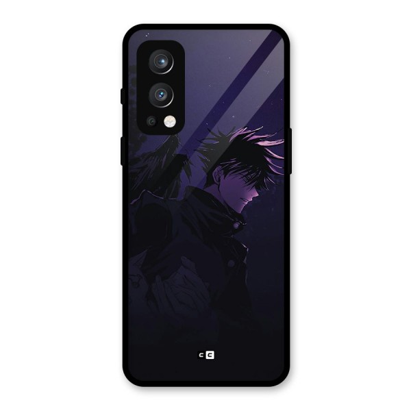 Fushiguro Demon Crows Glass Back Case for OnePlus Nord 2 5G