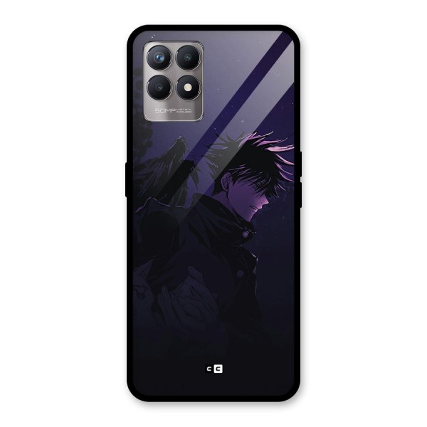 Fushiguro Demon Crows Glass Back Case for Realme Narzo 50