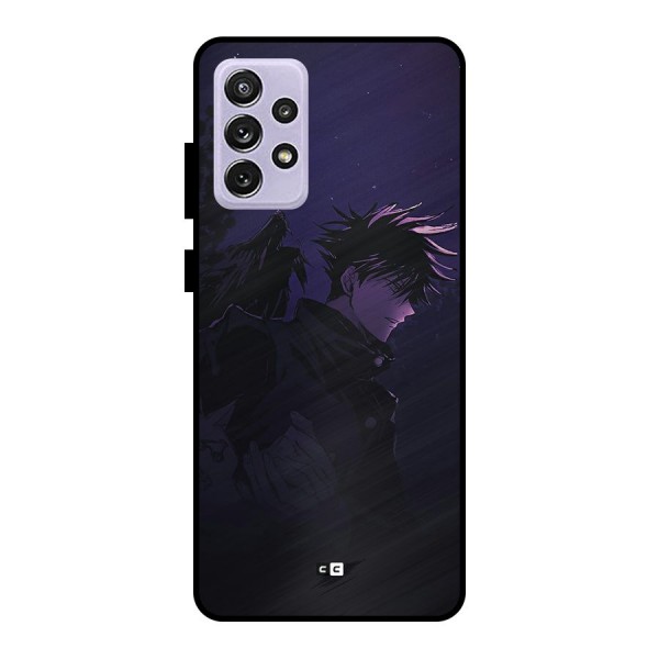 Fushiguro Demon Crows Metal Back Case for Galaxy A72