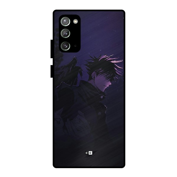 Fushiguro Demon Crows Metal Back Case for Galaxy Note 20