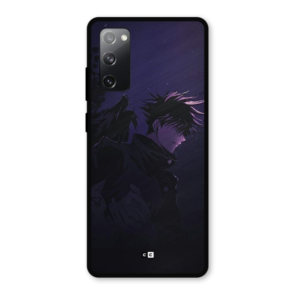 Fushiguro Demon Crows Metal Back Case for Galaxy S20 FE 5G