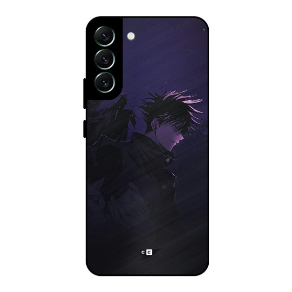 Fushiguro Demon Crows Metal Back Case for Galaxy S22 Plus 5G