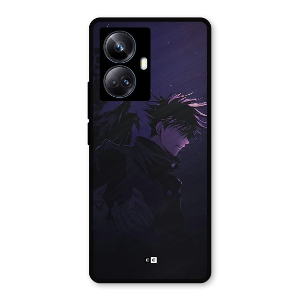 Fushiguro Demon Crows Metal Back Case for Realme 10 Pro Plus
