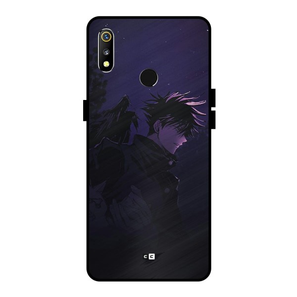 Fushiguro Demon Crows Metal Back Case for Realme 3