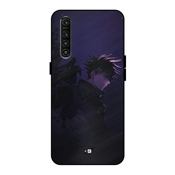 Fushiguro Demon Crows Metal Back Case for Realme XT