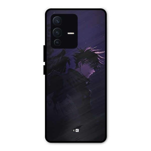 Fushiguro Demon Crows Metal Back Case for Vivo V23 Pro