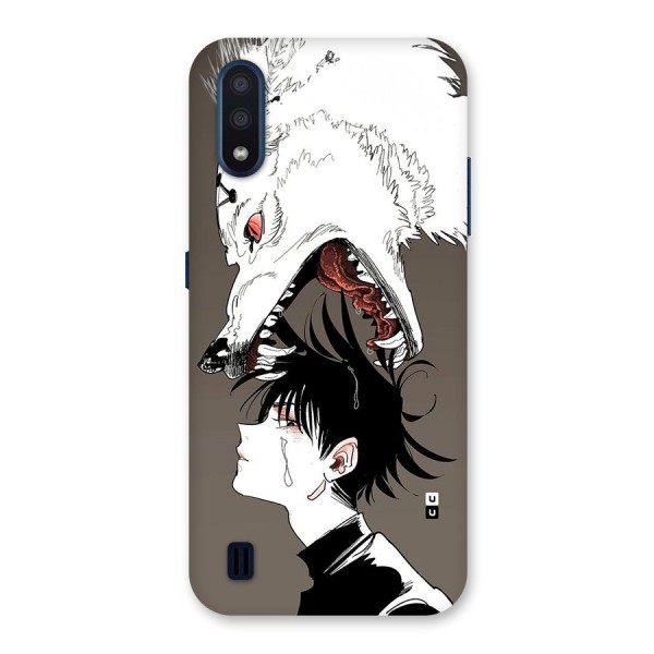Fushiguro Demon Dog Back Case for Galaxy M01