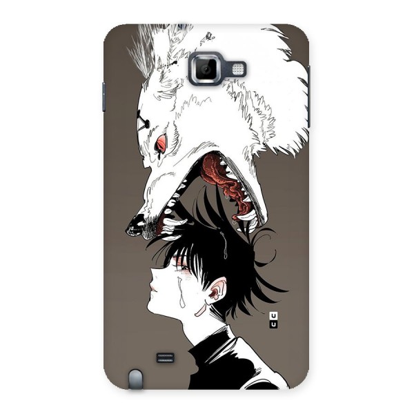 Fushiguro Demon Dog Back Case for Galaxy Note