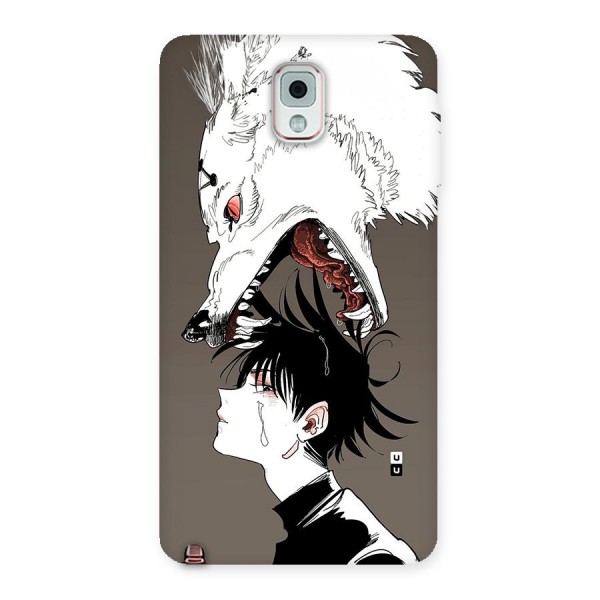 Fushiguro Demon Dog Back Case for Galaxy Note 3