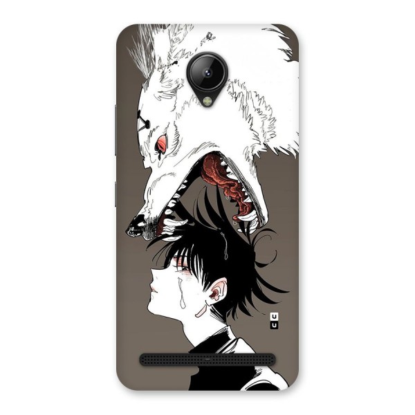 Fushiguro Demon Dog Back Case for Lenovo C2