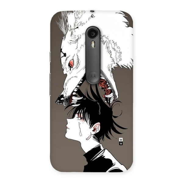 Fushiguro Demon Dog Back Case for Moto G Turbo