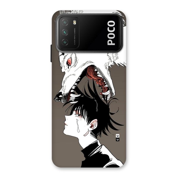 Fushiguro Demon Dog Back Case for Poco M3