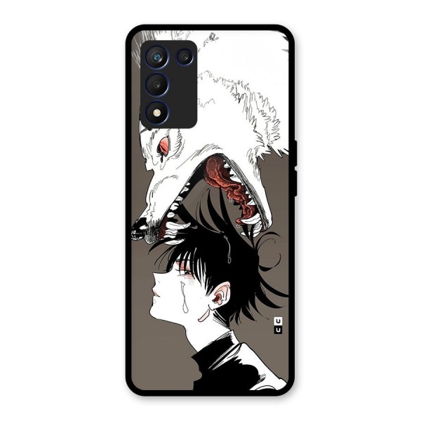 Fushiguro Demon Dog Glass Back Case for Realme 9 5G Speed