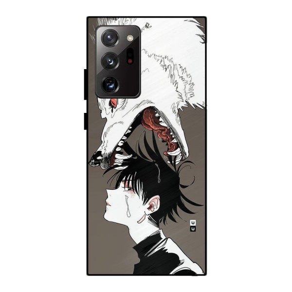 Fushiguro Demon Dog Metal Back Case for Galaxy Note 20 Ultra