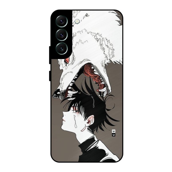 Fushiguro Demon Dog Metal Back Case for Galaxy S22 Plus 5G