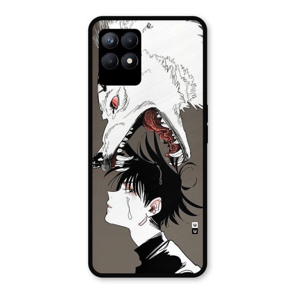 Fushiguro Demon Dog Metal Back Case for Realme Narzo 50