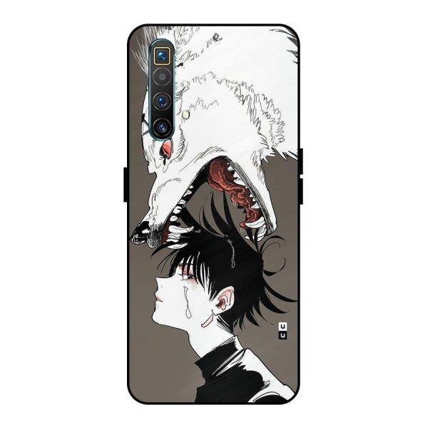 Fushiguro Demon Dog Metal Back Case for Realme X3