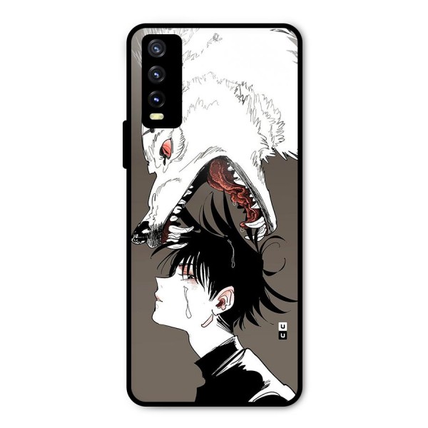 Fushiguro Demon Dog Metal Back Case for Vivo Y20i