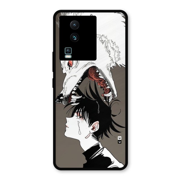 Fushiguro Demon Dog Metal Back Case for iQOO Neo 7
