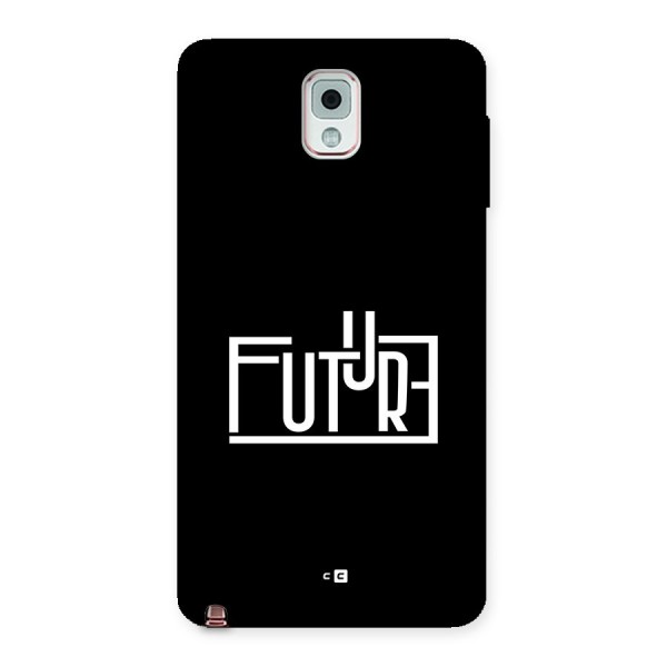 Future Type Back Case for Galaxy Note 3