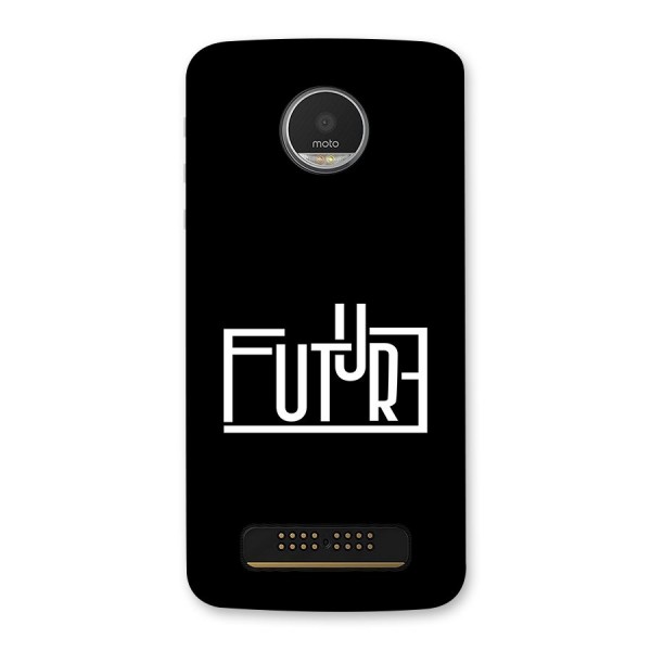 Future Type Back Case for Moto Z Play