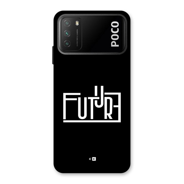 Future Type Back Case for Poco M3