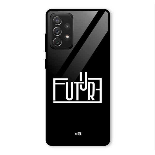 Future Type Glass Back Case for Galaxy A72