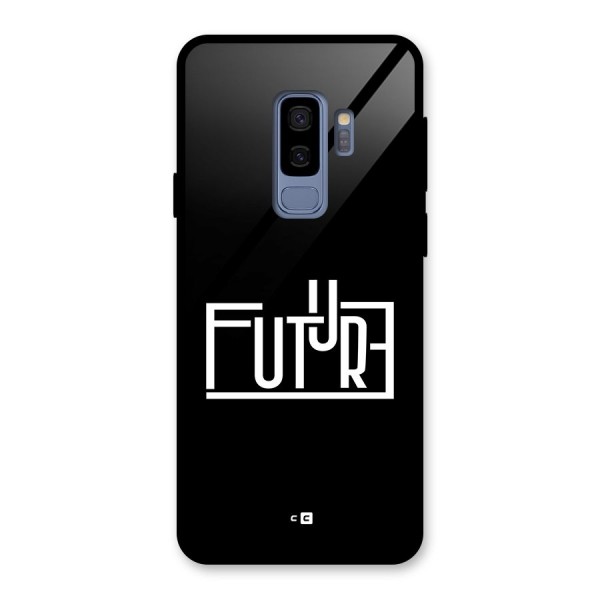 Future Type Glass Back Case for Galaxy S9 Plus