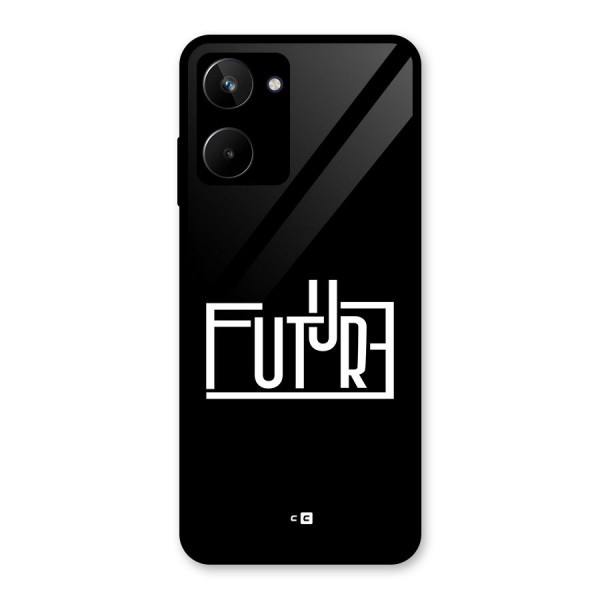 Future Type Glass Back Case for Realme 10