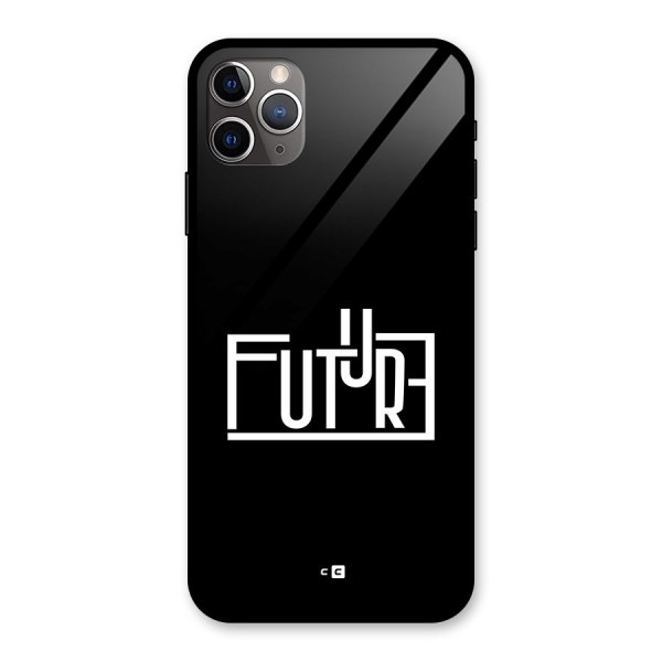 Future Type Glass Back Case for iPhone 11 Pro Max