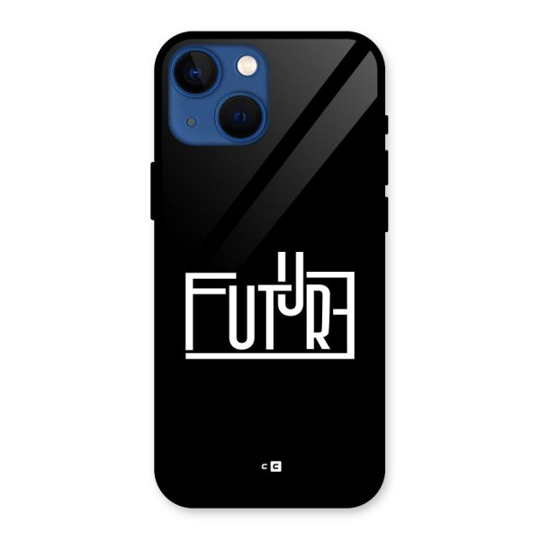 Future Type Glass Back Case for iPhone 13 Mini