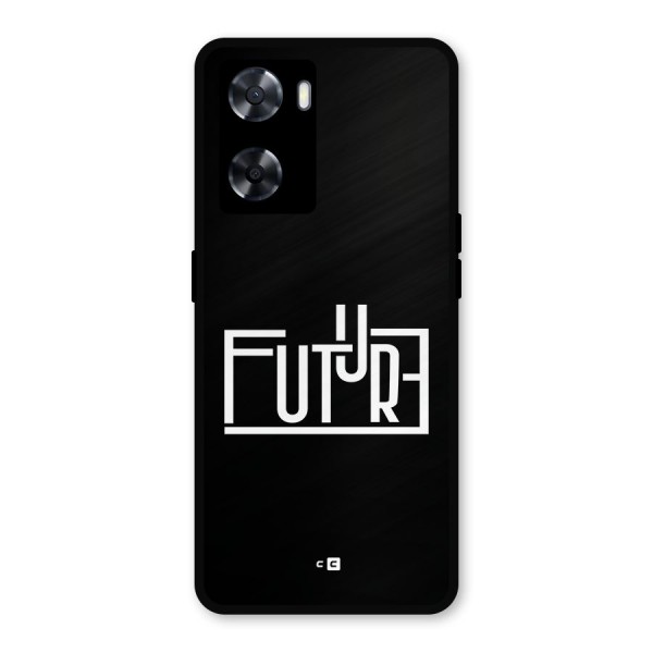 Future Type Metal Back Case for Oppo A77