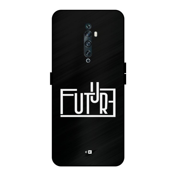 Future Type Metal Back Case for Oppo Reno2 F