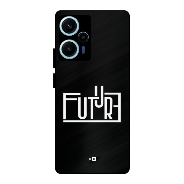 Future Type Metal Back Case for Poco F5