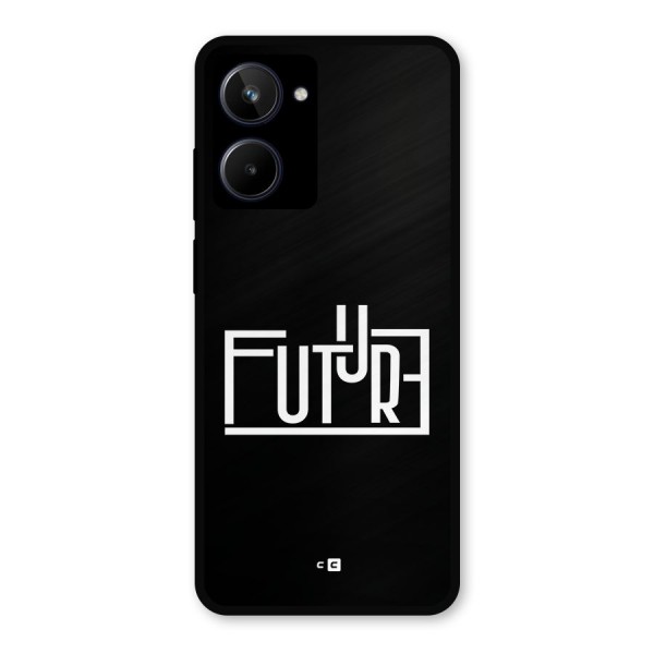 Future Type Metal Back Case for Realme 10