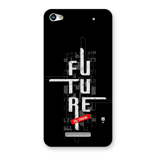 Future is Now Back Case for Canvas Hue 2 A316