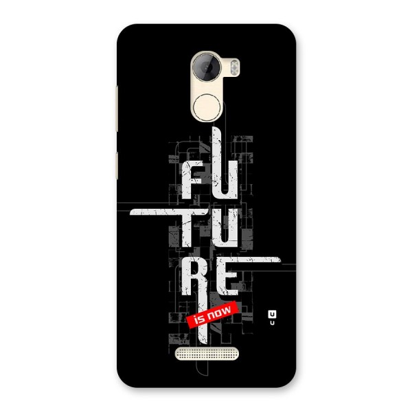 Future is Now Back Case for Gionee A1 LIte