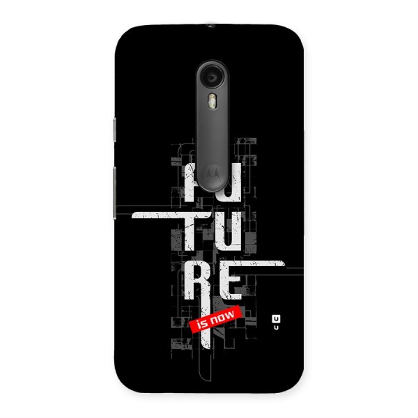 Future is Now Back Case for Moto G3