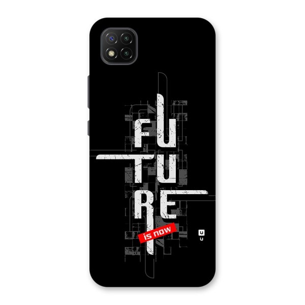 Future is Now Back Case for Poco C3