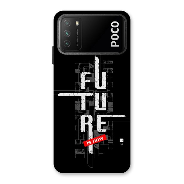 Future is Now Back Case for Poco M3