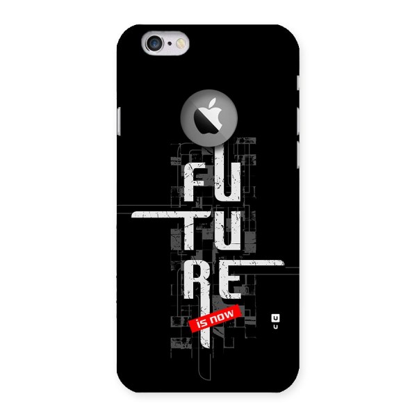 Future is Now Back Case for iPhone 6 Logo Cut