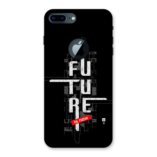 Future is Now Back Case for iPhone 7 Plus Logo Cut