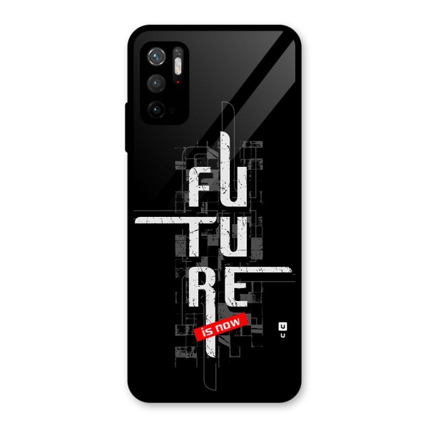 Future is Now Glass Back Case for Poco M3 Pro 5G