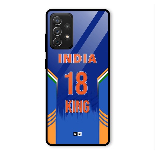 GOAT KING Glass Back Case for Galaxy A72